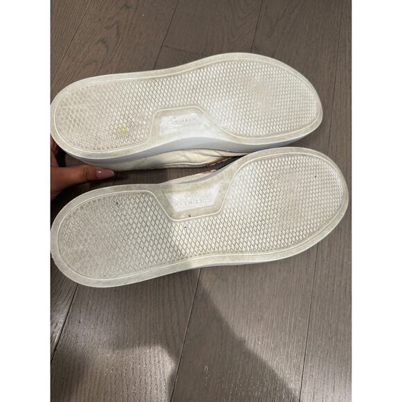 Cole Haan Men\'s GrandPrø Rally White Canvas Penny Loafer Boat Shoes Size 11 main image 4